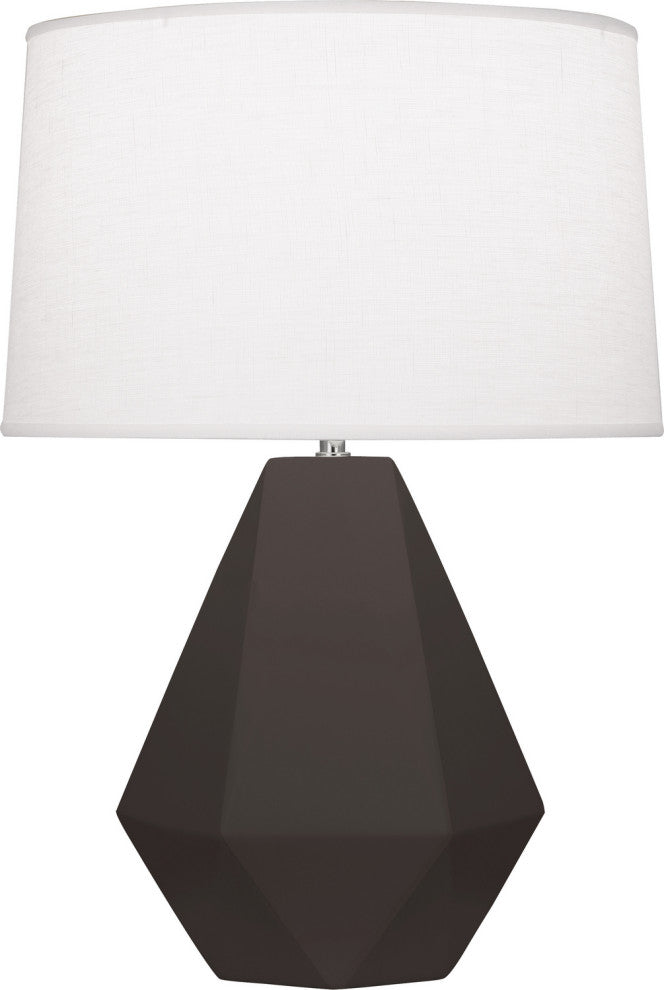 Robert Abbey RA-MCF97 1-Light Table Lamp, Delta