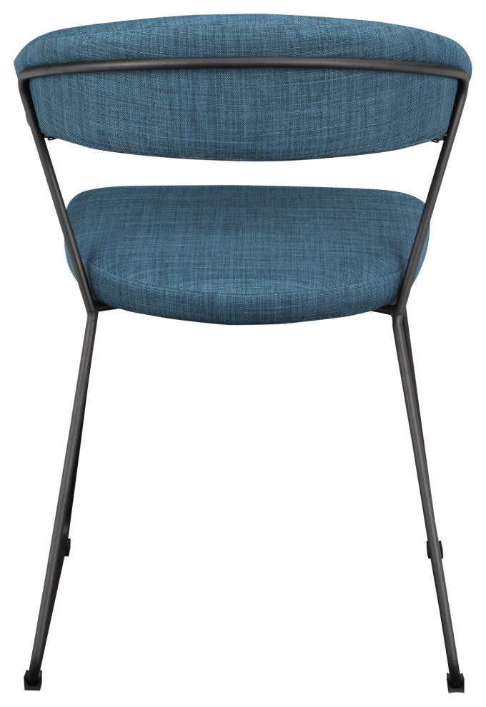 Retro Adria Dining Chair Blue - M2 - Blue