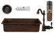 Bar/Prep Sink, Faucet  and Accessories Package- BSP4_BREC28DB-D