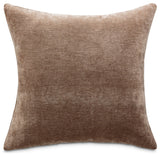 The Smith 20" Square Chenille Pillow, Set of 2, Truffle