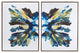 Rorschach Aura Diptych By Orfeo Quagliat