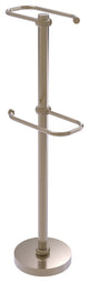 Free Standing Two Roll Toilet Tissue Stand, Antique Pewter