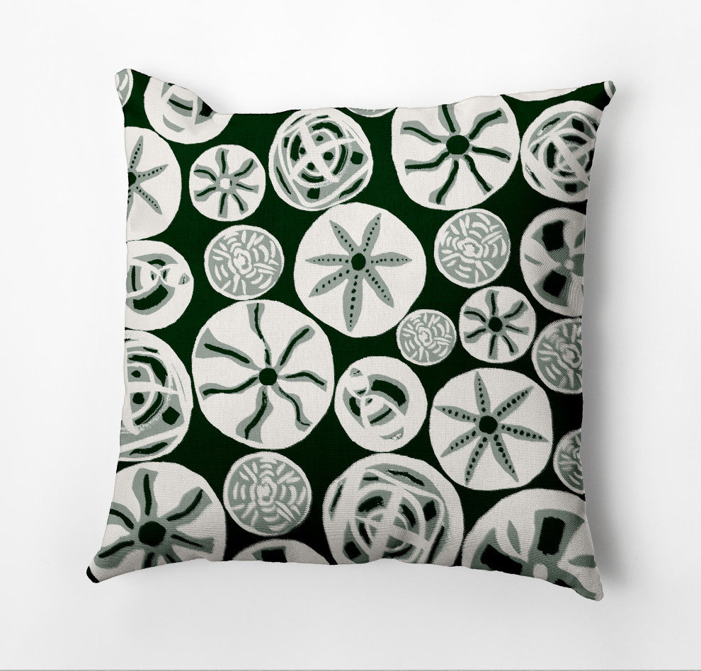 Algoa Treasure Pillow, Green, 26"x26"