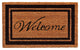Calloway Mills 152961830WELC Black Border Welcome Doormat, 18"x30"
