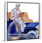 "Getting Ready" Painting Print on Wrapped Canvas