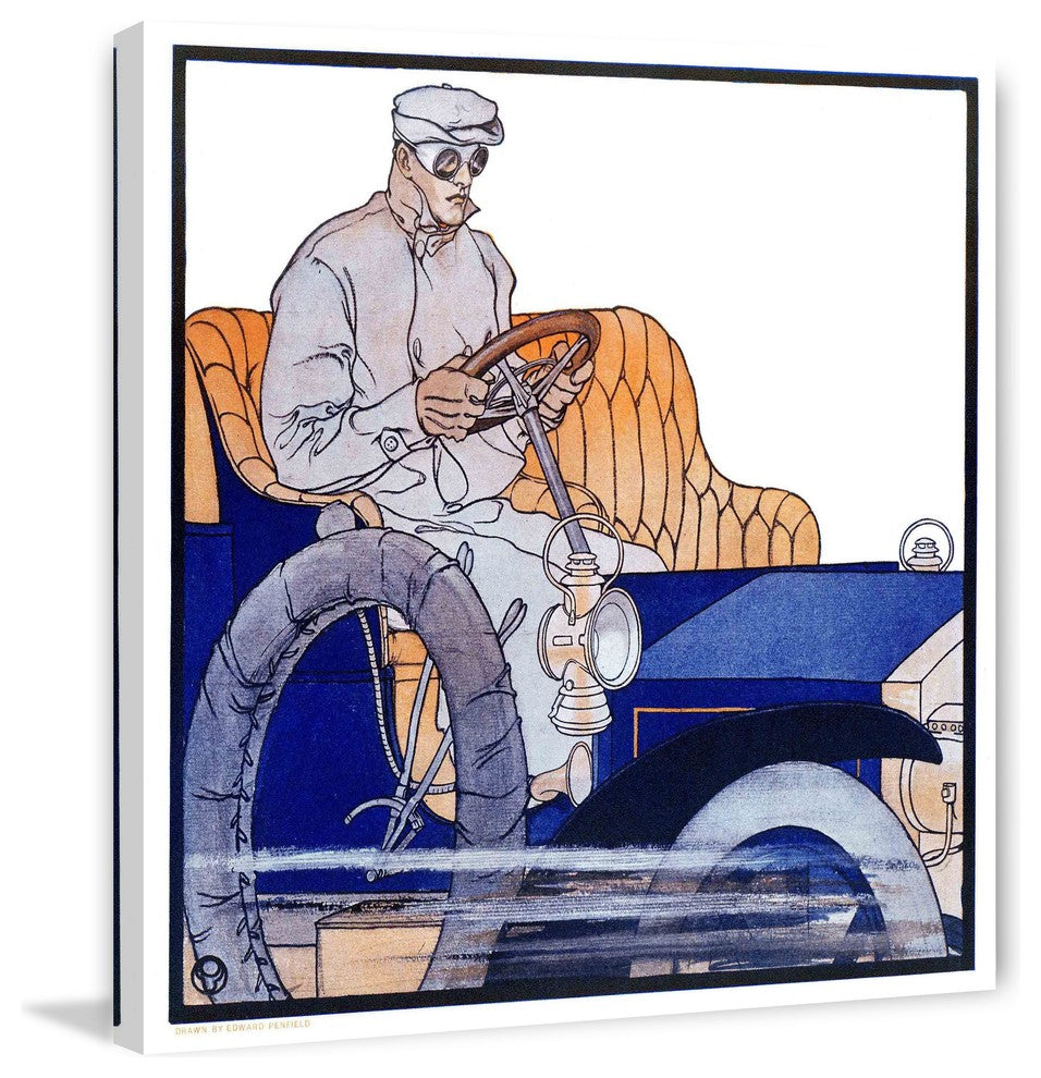 "Getting Ready" Painting Print on Wrapped Canvas