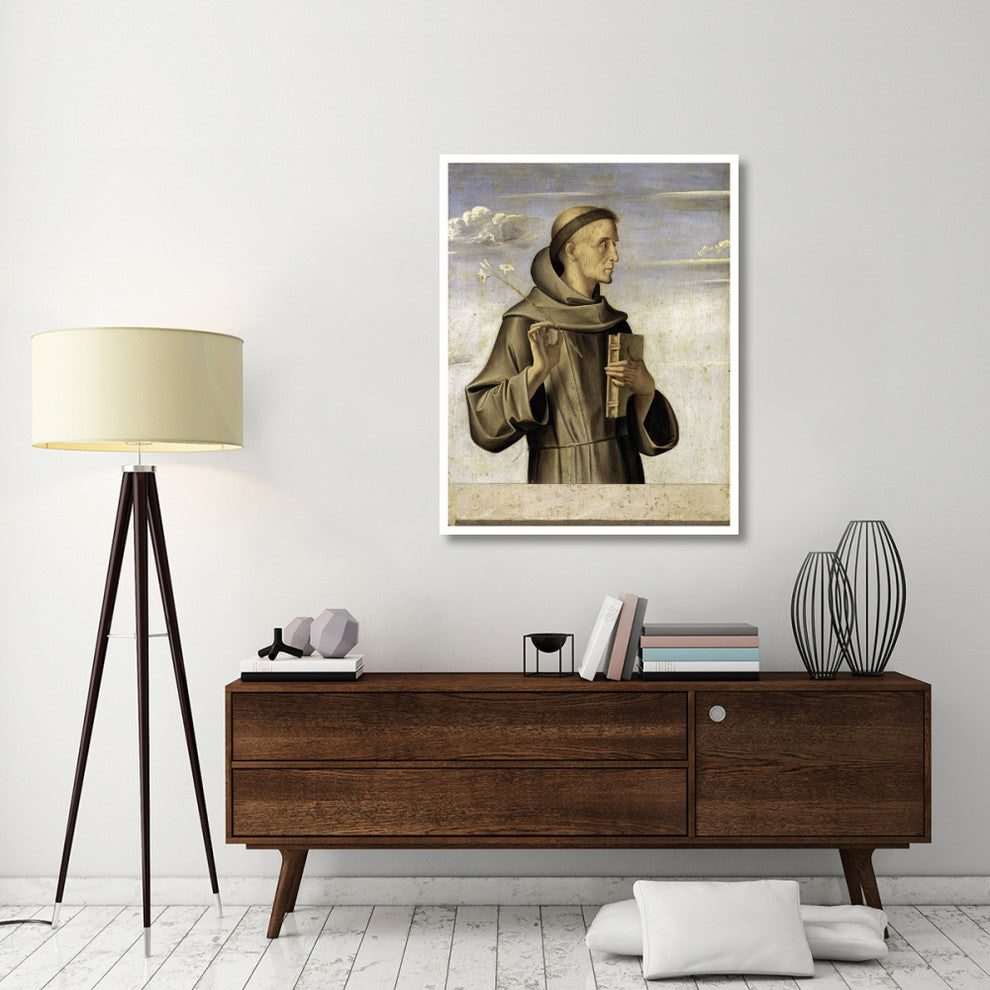 "Saint Anthony" Digital Paper Print by Alvise Vivarini, 36"x46"