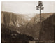 "Yosemite Valley from the Best General View, 1866" Paper Art, 24"x19"