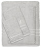 Denzi 4-Piece Towel Combination Set With Monogrammed Letter, J, Grey