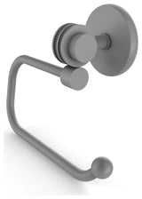 Satellite Orbit Two Euro Dotted Accent Toilet Tissue Holder, Matte Gray