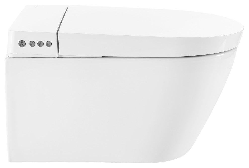 Hugo Smart Wall-Hung Toilet With Bidet Bundle