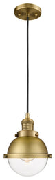 Innovations 201C-BB-HFS-62-BB-LED Hampden 1 Light Mini Pendant, Brushed Brass