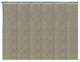 Nilo 6-Panel Track Extendable Vertical Blinds 98-130"W