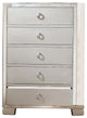 ACME Voeville II Mirrored Chest, Platinum