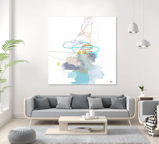 Loving Life V - 72 x 72 by Lisa Ridgers