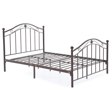 Metal Bed, Bronze, Full