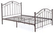 Metal Bed, Bronze, Full