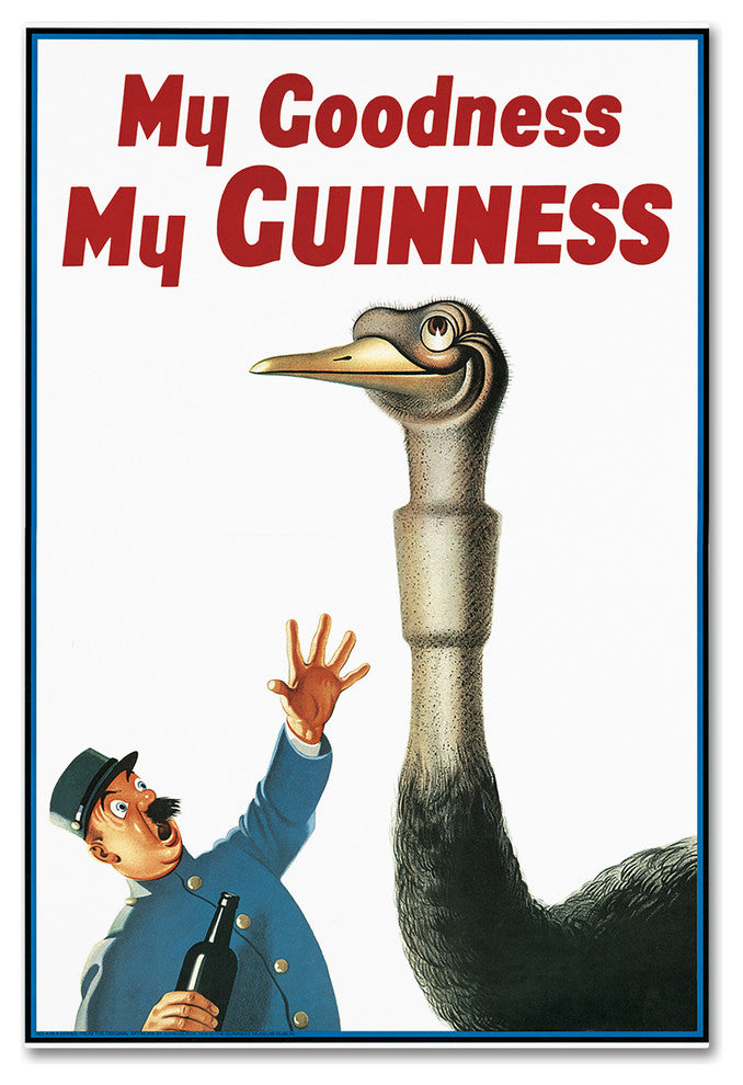 Guinness Brewery ''My Goodness My Guinness I'' Canvas Art, 16"x24"