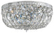 Crystorama 714CHCLSAQ Three Light Ceiling Mount Ceiling Mount