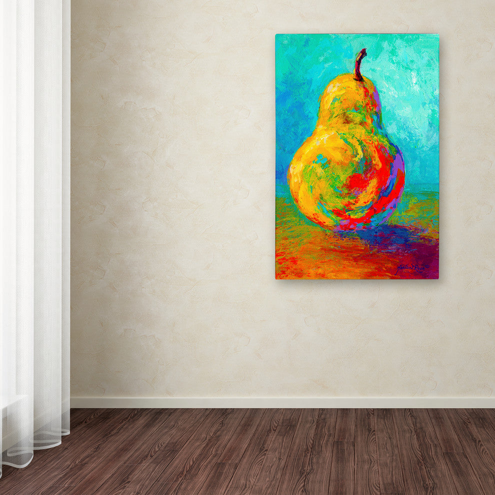 Marion Rose 'Pear II' Canvas Art, 47 x 30