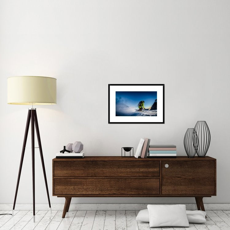 "Going Home For Dinner" Framed Digital Print by Eric Verbiest, 30x21"