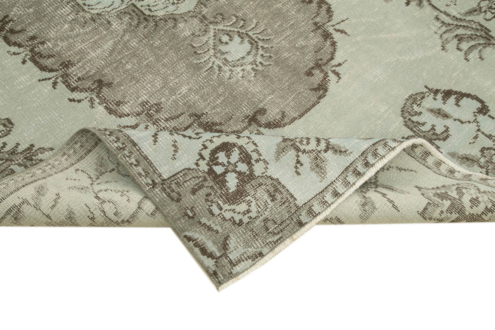 Rug N Carpet - Handmade Turkish 5' 2" x 8' 6" Decorative Overdyed Area Rug