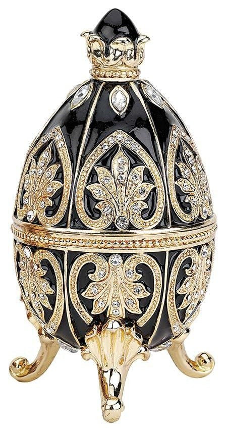 Collectible Alexander Palace Collection Faberge-style Enameled Eggs