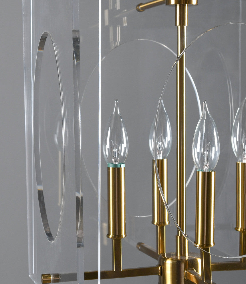 Tessa Brass Chandelier