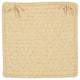 Colonial Mills Chair Pad Simple Chenille Dandelion Chair Pad
