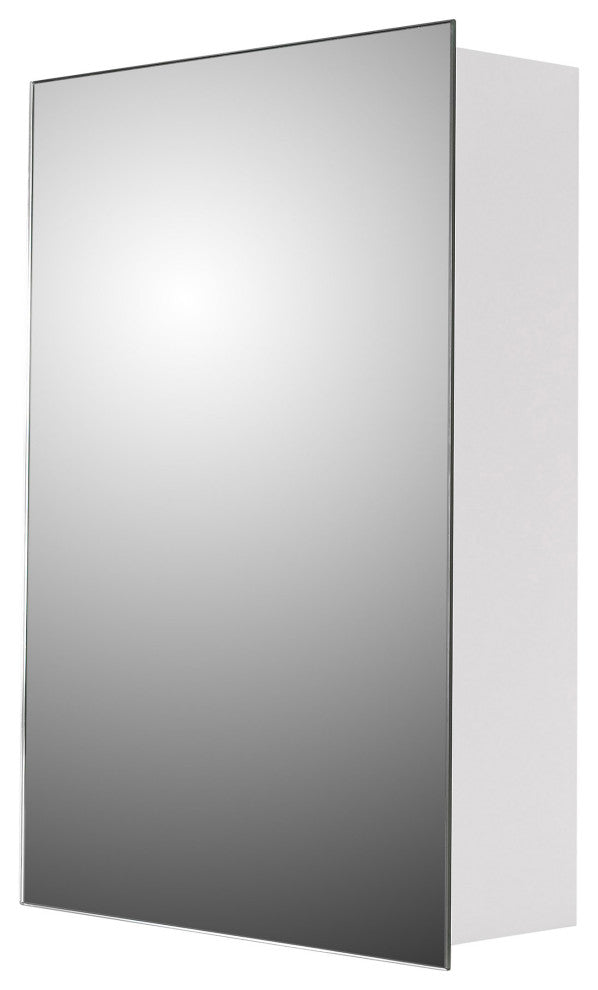 Deluxe Series Medicine Cabinet, 18"x30", Polished Edge, Surface Mount
