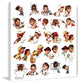 "Day in the Life of a Boy" Print on Canvas by Norman Rockwell