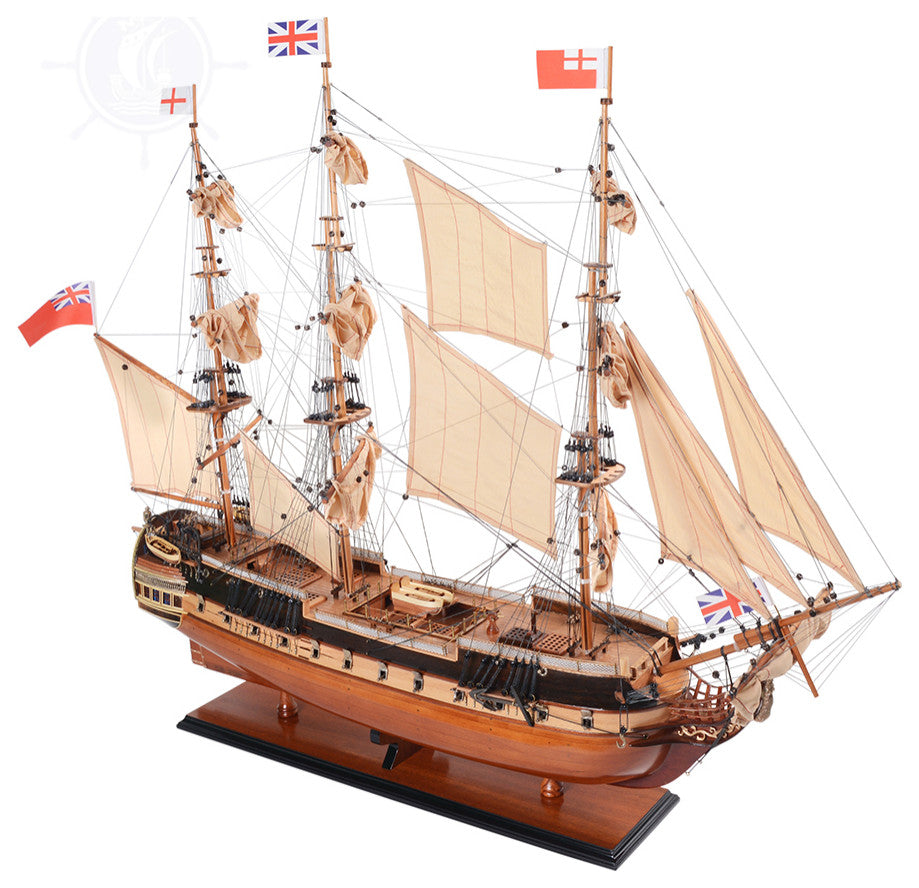Hms Surprise Museum-quality Fully Assembled Wooden Model Ship