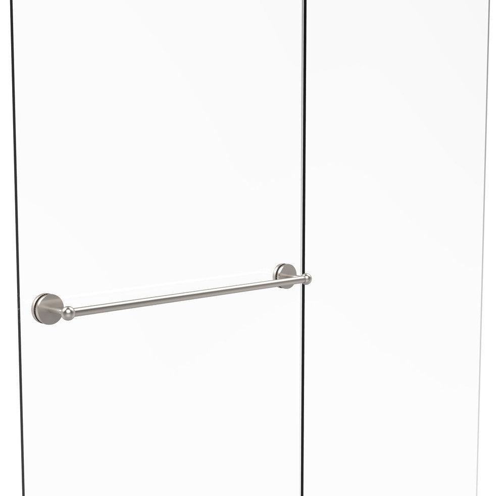 Prestige Skyline 30" Shower Door Towel Bar, Satin Nickel