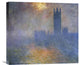 "London Parliament (Patch of Sun in the Fog)" Artwork, 22"x19"