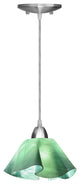 Jezebel Radiance Lily Small Pendant, Seafoam Green