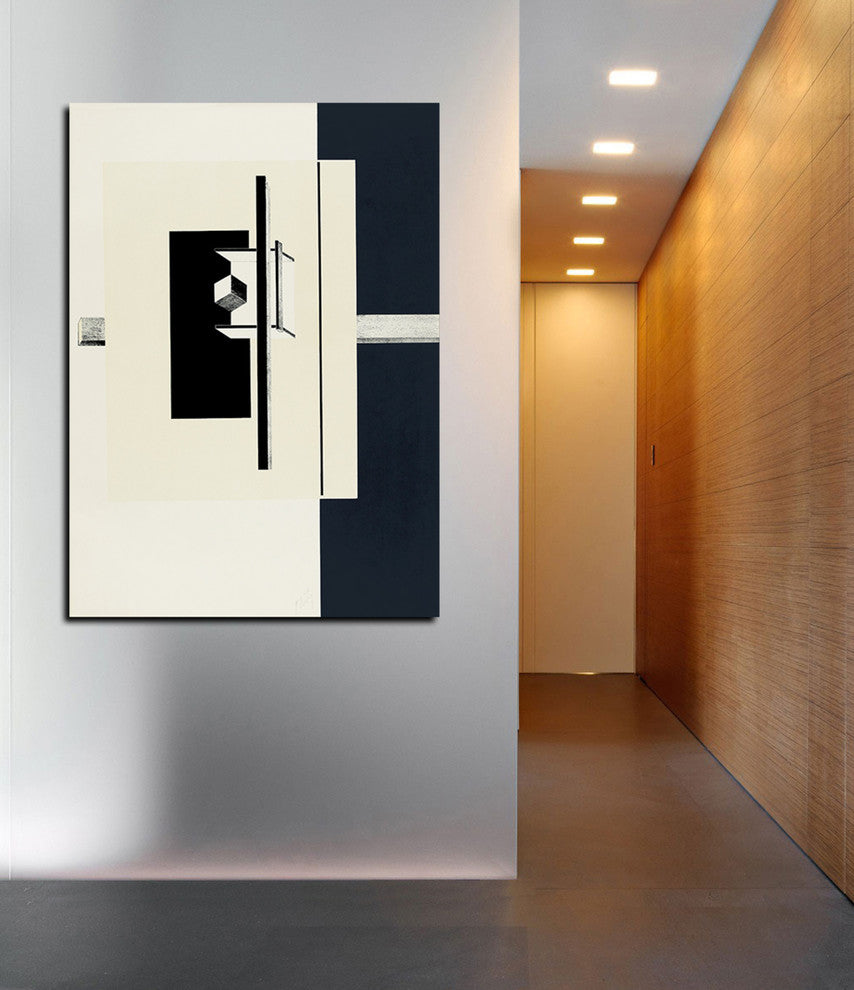 Epic Graffiti "1o Kestnermappe Proun" by El Lissitzky Giclee Canvas Art, 26"x40"
