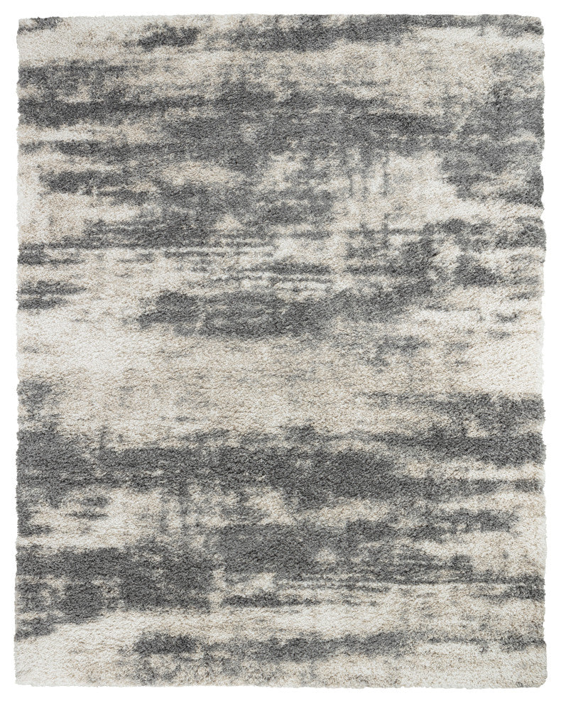 Noori Rug Shag Madison Gray/Beige Rug, 12'2"x15'2"