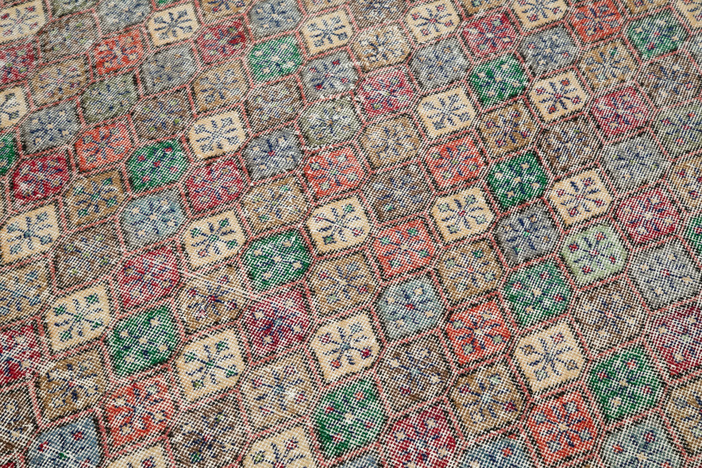 Rug N Carpet - Handmade Anatolian 4' 9'' x 8' 9'' Wool Area Rug