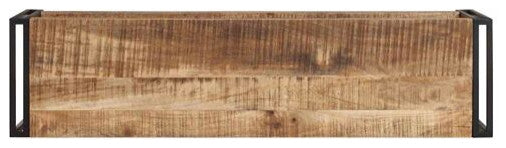 vidaXL TV Stand TV Console Wall-mounted Sideboard Media Unit Rough Mango Wood