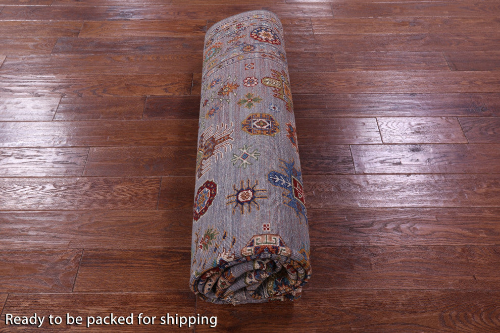 Hand Knotted Persian Wool Rug 6' 9" X 9' 8" - Q12204