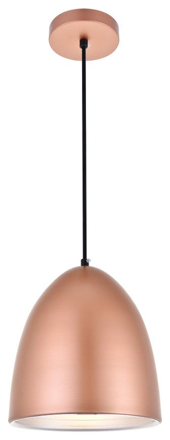 Courtney 1-Light Honey Gold Pendant