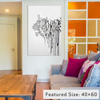 "Reclaimed Gallery" by Marc Allante, 40x26x1.5"