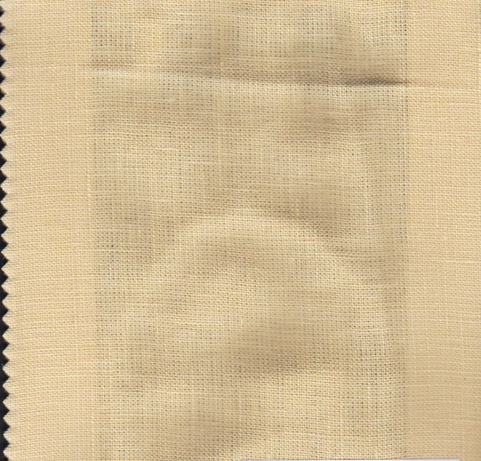 Beverly Rod Pocket Linen Drape, Gold, 50"x96"