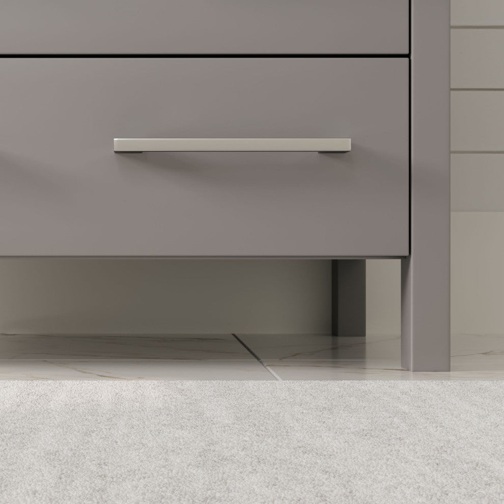 Sinclair 24" Single Bathroom Vanity with Engineered Marble Top with Mirror