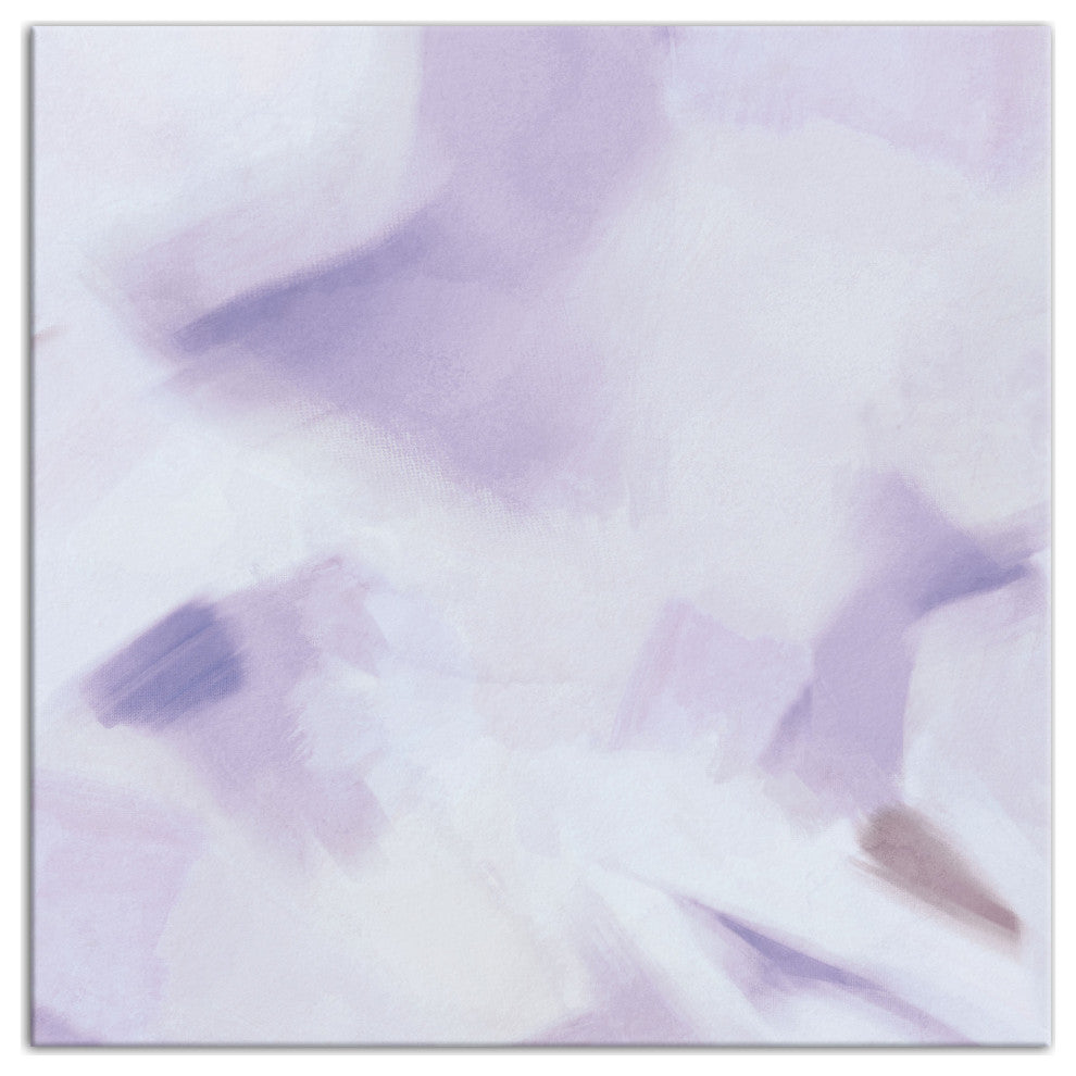 Summer Sunbeams Purple 16x16 Canvas Wall Art