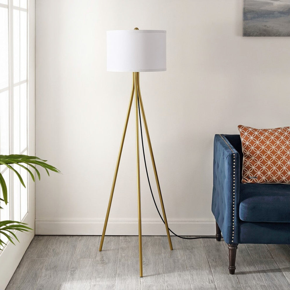 Safavieh Galilea 61" Floor Lamp, Gold