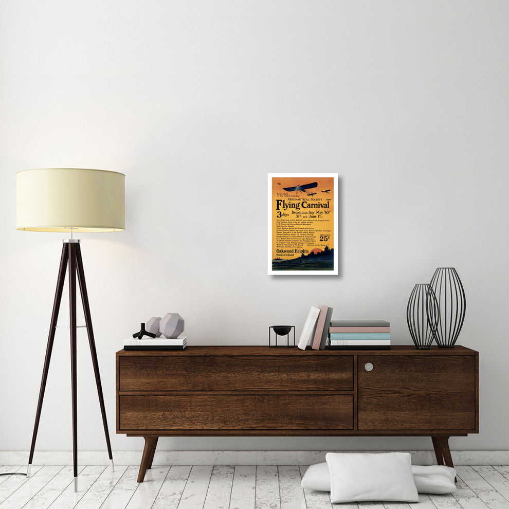 "Aeronautical Society Flying Carnival" Digital Paper Print by Unknown, 17"x24"