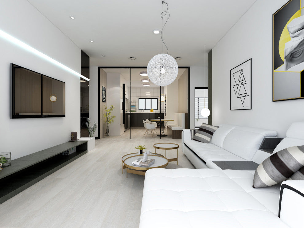 5mm SPC Flooring WaterProof Click-Locking (23.64 Sq. Ft./Case, 10-Pieces)