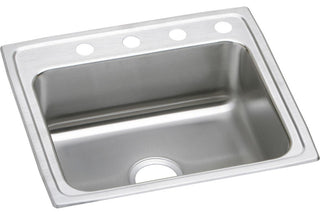 LRAD2521605 Lustertone Classic Stainless Steel 25" Drop-in ADA Sink, 5 Holes