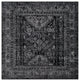 Surya Monte Carlo MNC-2340 Machine Woven Area Rug, Black, 4'3" x 5'7"